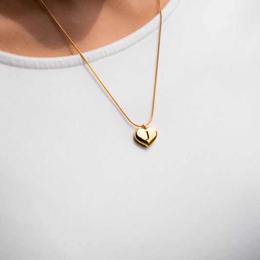 Custom Heart Pendant Chain