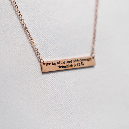 Bible Verse Necklace
